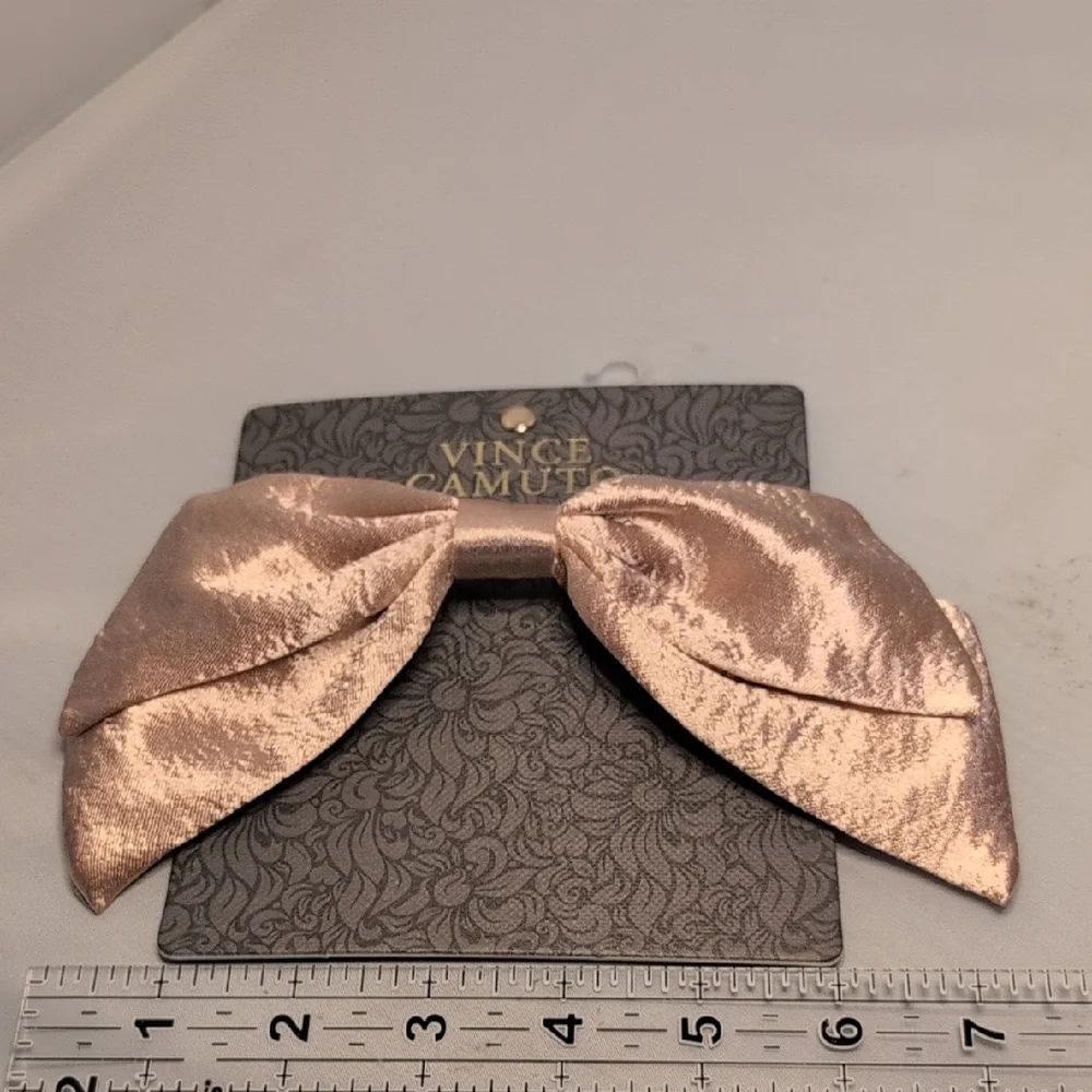 Vince Camuto Pink Bow Hair Accessory